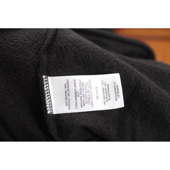 Vineyard Vines S Black DreamCloth Shep Shirt 1/4 Zip Relaxed Pullover Top - Picture 9 of 10